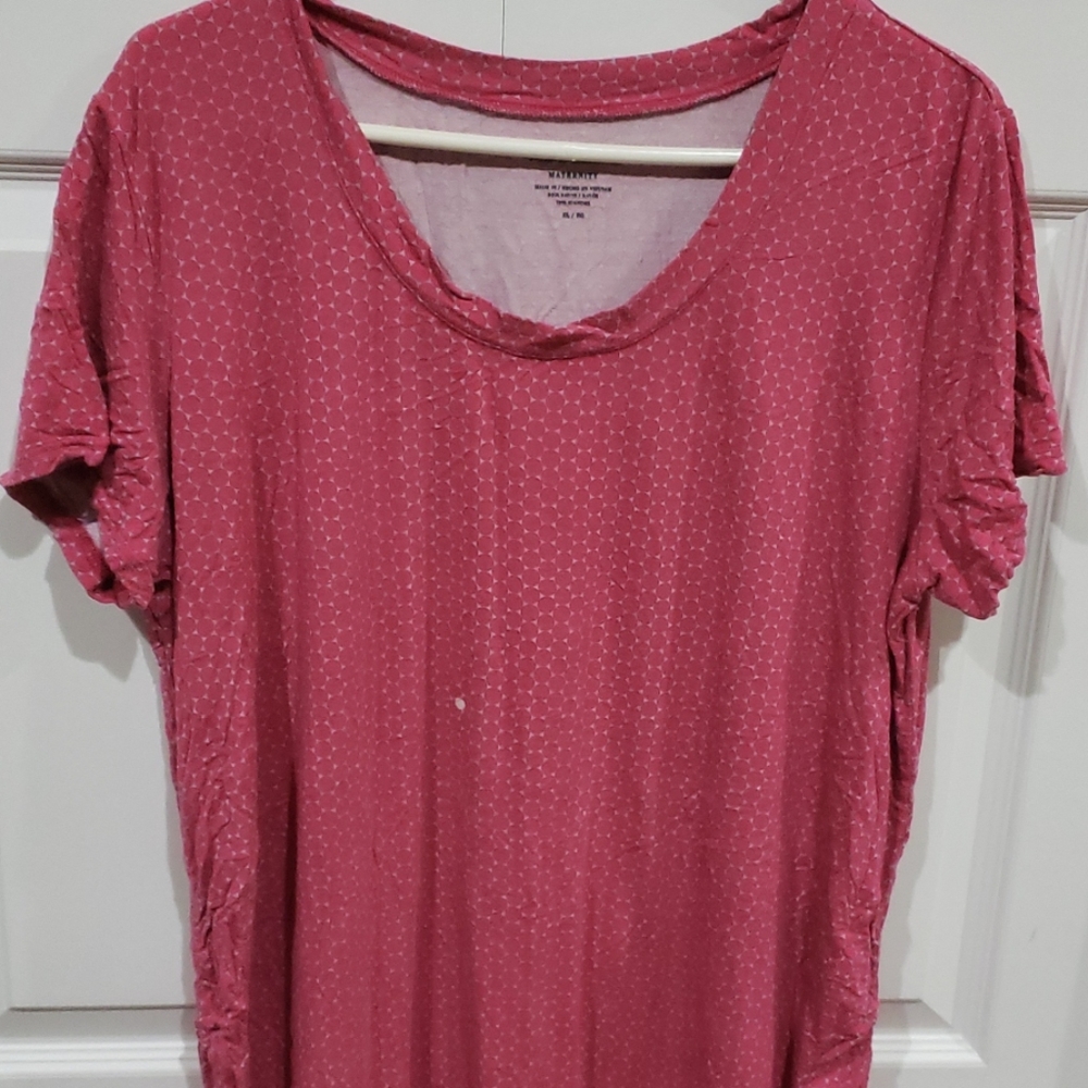 New additions Maternity top pink XL - Picture 5 of 7